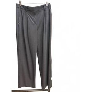 NEW TWP women's sulli straight leg trouser in dark charcoal